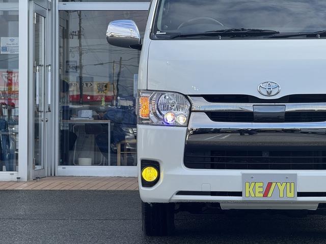 レジアスエースバン スーパーGL ダークプライムII 禁煙車 4WD【ベットキット】社外ナビ フルセグTV BLUETOOTH バックカメラ ハーフレザーシート LEDヘッドライト フォグ オートマチックハイビーム 取説 ETC 衝突軽減 レーンアシスト(57枚目)