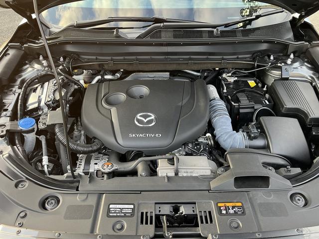 CX-5 XD エクスクルーシブモード 禁煙車 4WD レーダークルーズコントロール 衝突軽減サポート レーンアシスト コーナーセンサー ブラインドスポットモニター【ヒルディセントコントロール】純正ナビ 全周囲カメラ ブラウンレザーシート(7枚目)