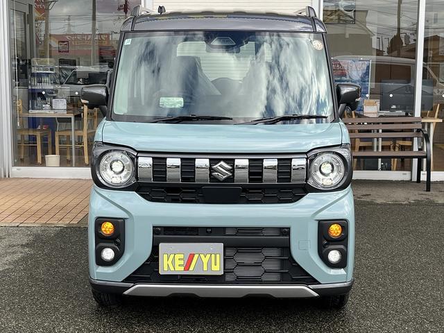 スペーシアギア ハイブリッドＸＺ　ターボ　届出済未使用車　４ＷＤ　スズキコネクトナビ【アラウンドビューモニター】両側電動スライドドア　ルーフレール　レーダークルコン　衝突軽減サポート　レーンアシスト　コーナーセンサー　ステアヒーター（13枚目）