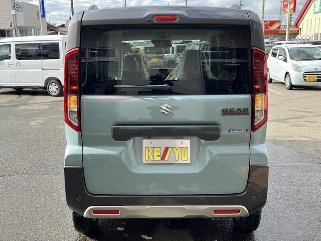 スペーシアギア ハイブリッドＸＺ　ターボ　届出済未使用車　４ＷＤ　スズキコネクトナビ【アラウンドビューモニター】両側電動スライドドア　ルーフレール　レーダークルコン　衝突軽減サポート　レーンアシスト　コーナーセンサー　ステアヒーター（16枚目）