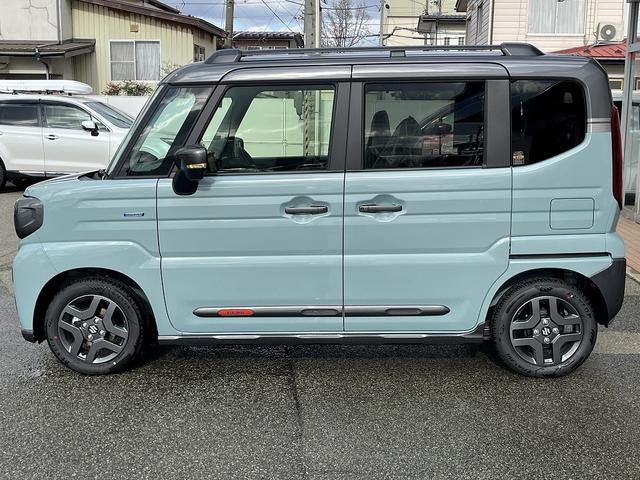 スペーシアギア ハイブリッドＸＺ　ターボ　届出済未使用車　４ＷＤ　スズキコネクトナビ【アラウンドビューモニター】両側電動スライドドア　ルーフレール　レーダークルコン　衝突軽減サポート　レーンアシスト　コーナーセンサー　ステアヒーター（18枚目）