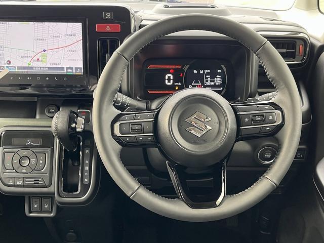 スペーシアギア ハイブリッドＸＺ　ターボ　届出済未使用車　４ＷＤ　スズキコネクトナビ【アラウンドビューモニター】両側電動スライドドア　ルーフレール　レーダークルコン　衝突軽減サポート　レーンアシスト　コーナーセンサー　ステアヒーター（29枚目）