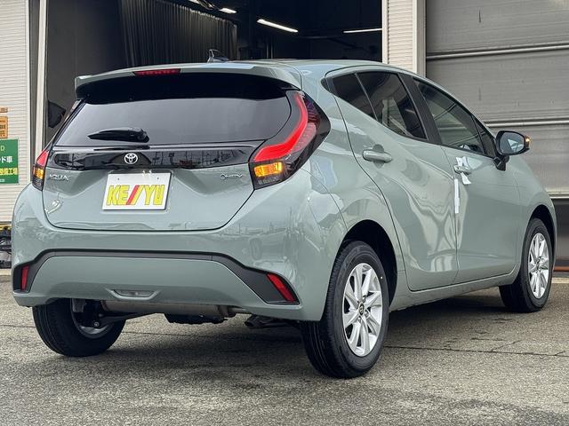 アクア Ｚ　登録済未使用車　４ＷＤ　寒冷地仕様　ディスプレイオーディオＰｌｕｓ　アラウンドビューモニター　レーダークルコン　衝突軽減サポート　レーンアシスト　コーナーセンサー　ブラインドスポットモニター（6枚目）