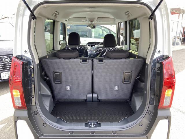 タント ファンクロスターボ　届け出済み未使用車　４ＷＤ　ＥＴＣ　両側電動スライドドア　シートヒーター　新品ナビ取り付け【７インチ　ＣＤ　ＤＶＤ　フルセグＴＶ　Ｂｌｕｅｔｏｏｔｈ】　全方位モニター　レーンアシスト　コーナーセンサー　レーダークルーズコントロール（19枚目）