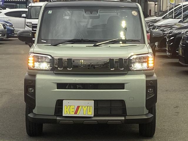 タフト Ｇターボ　ダーククロムベンチャー　届け出済み未使用車　４ＷＤ　新品ナビ取付　アラウンドビューモニター　スカイルーフ　ターボ　シートヒーター　衝突被害軽減装置　レーンアシスト　コーナーセンサー　レーダークルーズコントロール　オートハイビーム＆ＬＥＤヘッドライト（9枚目）