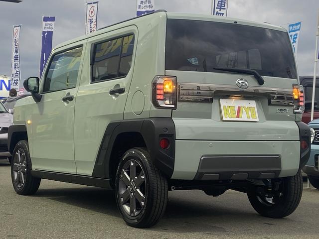 タフト Ｇターボ　ダーククロムベンチャー　届け出済み未使用車　４ＷＤ　新品ナビ取付　アラウンドビューモニター　スカイルーフ　ターボ　シートヒーター　衝突被害軽減装置　レーンアシスト　コーナーセンサー　レーダークルーズコントロール　オートハイビーム＆ＬＥＤヘッドライト（13枚目）