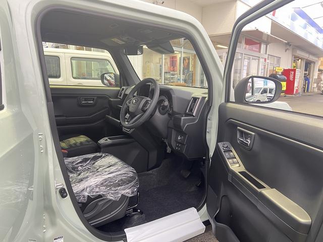 タフト Ｇターボ　ダーククロムベンチャー　届け出済み未使用車　４ＷＤ　新品ナビ取付　アラウンドビューモニター　スカイルーフ　ターボ　シートヒーター　衝突被害軽減装置　レーンアシスト　コーナーセンサー　レーダークルーズコントロール　オートハイビーム＆ＬＥＤヘッドライト（15枚目）