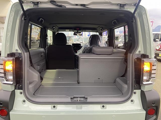 タフト Ｇターボ　ダーククロムベンチャー　届け出済み未使用車　４ＷＤ　新品ナビ取付　アラウンドビューモニター　スカイルーフ　ターボ　シートヒーター　衝突被害軽減装置　レーンアシスト　コーナーセンサー　レーダークルーズコントロール　オートハイビーム＆ＬＥＤヘッドライト（20枚目）