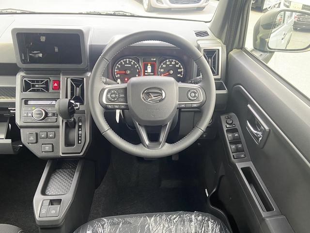 タフト Ｇターボ　ダーククロムベンチャー　届け出済み未使用車　４ＷＤ　新品ナビ取付　アラウンドビューモニター　スカイルーフ　ターボ　シートヒーター　衝突被害軽減装置　レーンアシスト　コーナーセンサー　レーダークルーズコントロール　オートハイビーム＆ＬＥＤヘッドライト（25枚目）