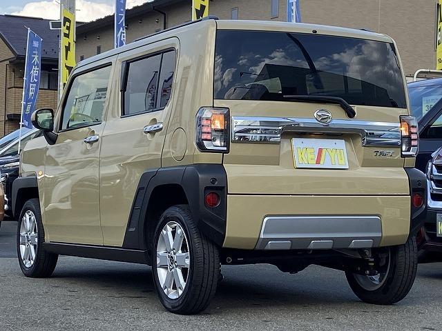 タフト G クロムベンチャー 禁煙 4WD バックカメラ ETC シートヒーター 7インチナビ【CD DVD フルセグTV Bluetooth】 サンルーフ コーナーセンサー レーンアシスト オートライト&オートハイビーム 横滑り防止装置 ステアリングリモコン(13枚目)