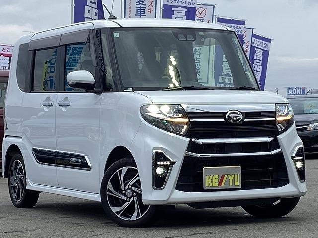 タント カスタムＲＳスタイルセレクション　４ＷＤ　禁煙車　ＥＴＣ　衝突被害軽減装置　全方位カメラ　両側電動スライドドア　コーナーセンサー　追従クルーズコントロール　レーンアシスト　ドライブレコーダー　シートヒーター　ＤＶＤ＆フルセグＴＶ＆Ｂｌｕｅｔｏｏｔｈ　ターボ（10枚目）