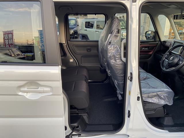 スペーシアカスタム ハイブリッドGS 届け出済み未使用車 新品ナビ取り付け 両側スライドドア/助手席側電動 フロント両席シートヒーター コーナーセンサー レーダークルーズコントロール レーンアシスト オートLEDライト&オートハイビーム 【CD DVD フルセグTV】(21枚目)