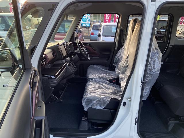 スペーシアカスタム ハイブリッドGS 届け出済み未使用車 新品ナビ取り付け 両側スライドドア/助手席側電動 フロント両席シートヒーター コーナーセンサー レーダークルーズコントロール レーンアシスト オートLEDライト&オートハイビーム 【CD DVD フルセグTV】(27枚目)