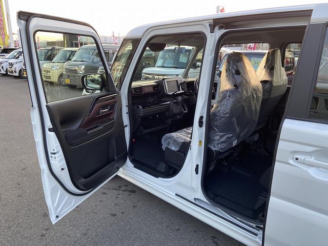 スペーシアカスタム ハイブリッドGS 届け出済み未使用車 新品ナビ取り付け 両側スライドドア/助手席側電動 フロント両席シートヒーター コーナーセンサー レーダークルーズコントロール レーンアシスト オートLEDライト&オートハイビーム 【CD DVD フルセグTV】(29枚目)