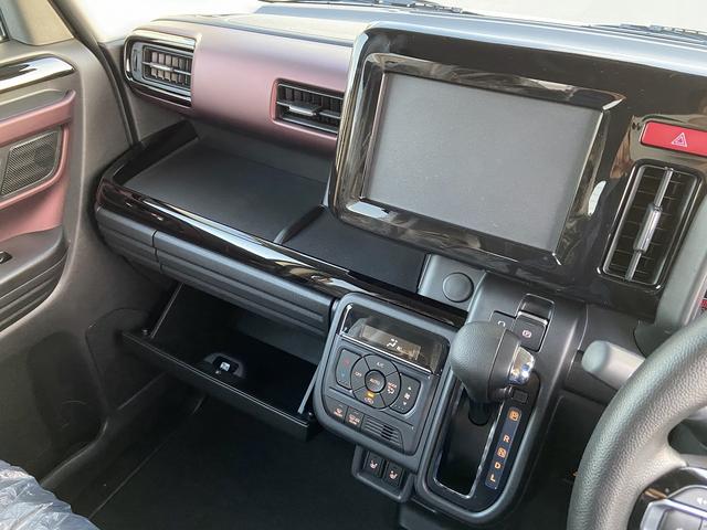 スペーシアカスタム ハイブリッドGS 届け出済み未使用車 新品ナビ取り付け 両側スライドドア/助手席側電動 フロント両席シートヒーター コーナーセンサー レーダークルーズコントロール レーンアシスト オートLEDライト&オートハイビーム 【CD DVD フルセグTV】(31枚目)