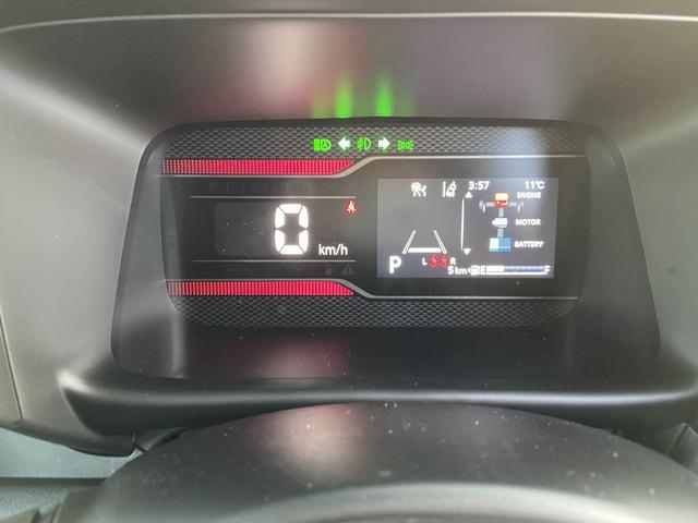 スペーシアカスタム ハイブリッドGS 届け出済み未使用車 新品ナビ取り付け 両側スライドドア/助手席側電動 フロント両席シートヒーター コーナーセンサー レーダークルーズコントロール レーンアシスト オートLEDライト&オートハイビーム 【CD DVD フルセグTV】(37枚目)