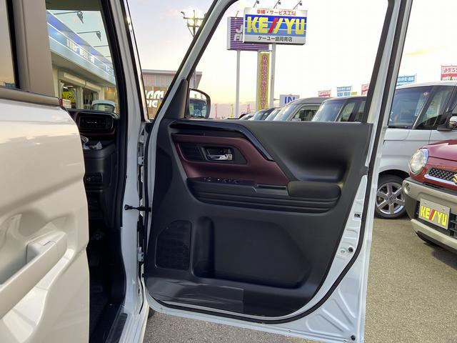 スペーシアカスタム ハイブリッドGS 届け出済み未使用車 新品ナビ取り付け 両側スライドドア/助手席側電動 フロント両席シートヒーター コーナーセンサー レーダークルーズコントロール レーンアシスト オートLEDライト&オートハイビーム 【CD DVD フルセグTV】(45枚目)