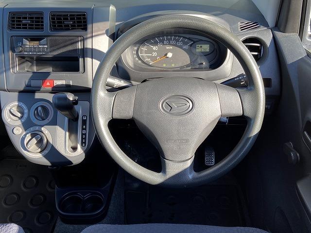 ミラ TX 取扱説明書 メンテナンスノート 整備記録簿有 ABS エアバック キーレスエントリー ETC オーディオ FM/AM 社外13インチアルミホイール(22枚目)