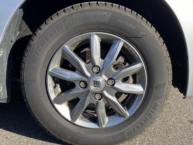 ミラ TX 取扱説明書 メンテナンスノート 整備記録簿有 ABS エアバック キーレスエントリー ETC オーディオ FM/AM 社外13インチアルミホイール(34枚目)