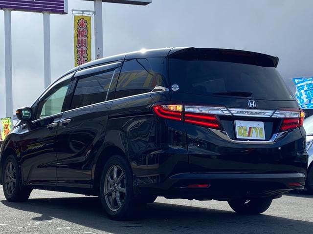 オデッセイ G 禁煙車 4WD 両側電動スライドドア ビルトインETC 衝突被害軽減装置 クルーズコントロール 純正ナビ【CD DVD Bluetooth】 LEDヘッドライト&オートライト&フォグランプ バックカメラ 横滑り防止装置 ステアリングリモコン スマートキー(11枚目)