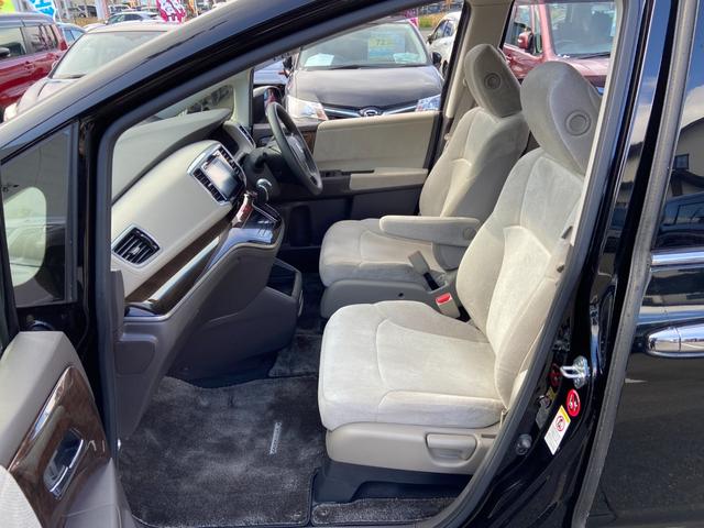 オデッセイ G 禁煙車 4WD 両側電動スライドドア ビルトインETC 衝突被害軽減装置 クルーズコントロール 純正ナビ【CD DVD Bluetooth】 LEDヘッドライト&オートライト&フォグランプ バックカメラ 横滑り防止装置 ステアリングリモコン スマートキー(18枚目)