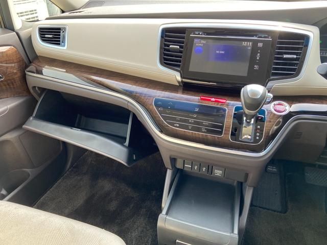 オデッセイ G 禁煙車 4WD 両側電動スライドドア ビルトインETC 衝突被害軽減装置 クルーズコントロール 純正ナビ【CD DVD Bluetooth】 LEDヘッドライト&オートライト&フォグランプ バックカメラ 横滑り防止装置 ステアリングリモコン スマートキー(27枚目)