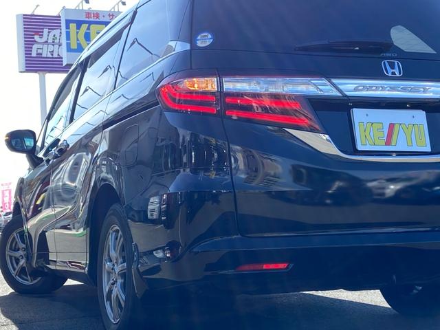 オデッセイ G 禁煙車 4WD 両側電動スライドドア ビルトインETC 衝突被害軽減装置 クルーズコントロール 純正ナビ【CD DVD Bluetooth】 LEDヘッドライト&オートライト&フォグランプ バックカメラ 横滑り防止装置 ステアリングリモコン スマートキー(49枚目)