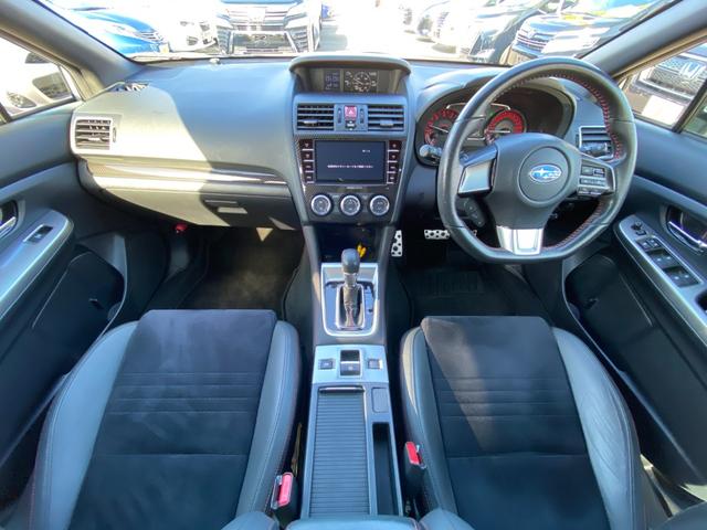WRX S4 2.0GT-Sアイサイト 禁煙車 4WD パドルシフト 衝突被害軽減装置 レーンアシスト レーダークルーズコントロール 電動ハーフレザーシート 7インチナビ【DVD フルセグTV Bluetooth】 ドライブレコーダー ビルトインETC 横滑り防止装置(5枚目)