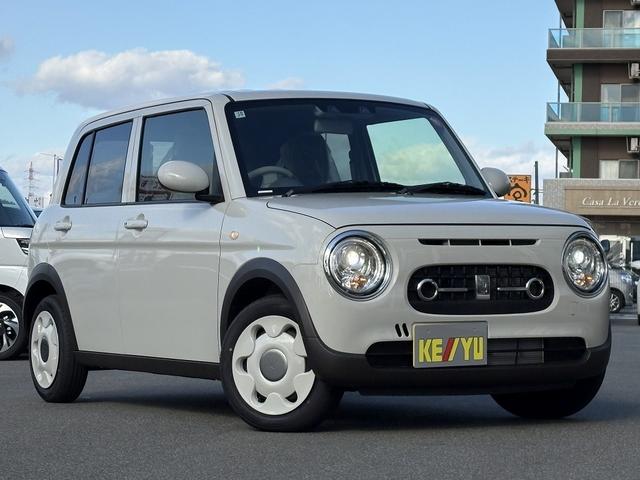 アルトラパンLC L 届け出済み未使用車 レーンアシスト コーナーセンサー バックアイカメラ付きディスプレイオーディオ【USB Bluetooth】 ハーフレザーシート&シートヒーター 衝突被害軽減装置 横滑り防止装置 ステアリングリモコン アイドリングストップ 保証書(10枚目)