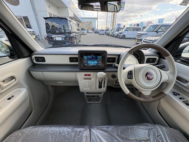 アルトラパンLC L 届け出済み未使用車 レーンアシスト コーナーセンサー バックアイカメラ付きディスプレイオーディオ【USB Bluetooth】 ハーフレザーシート&シートヒーター 衝突被害軽減装置 横滑り防止装置 ステアリングリモコン アイドリングストップ 保証書(17枚目)