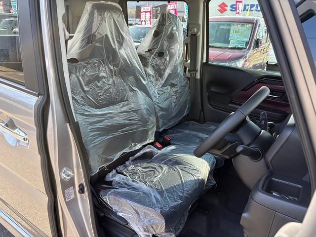 スペーシアカスタム ハイブリッドXSターボ 届け出済み未使用車 コーナーセンサー 全方位カメラ付き9インチディスプレイオーディオ【フルセグTV Bluetooth】 ハーフレザーシート&シートヒーター レーンアシスト レーダークルーズコントロール ステアリングヒーター 保証書(20枚目)