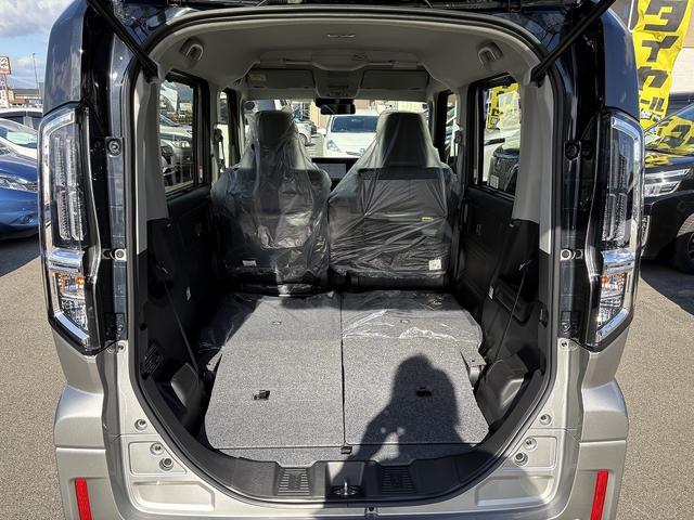 スペーシアカスタム ハイブリッドXSターボ 届け出済み未使用車 コーナーセンサー 全方位カメラ付き9インチディスプレイオーディオ【フルセグTV Bluetooth】 ハーフレザーシート&シートヒーター レーンアシスト レーダークルーズコントロール ステアリングヒーター 保証書(28枚目)