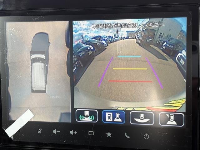 スペーシアカスタム ハイブリッドXSターボ 届け出済み未使用車 コーナーセンサー 全方位カメラ付き9インチディスプレイオーディオ【フルセグTV Bluetooth】 ハーフレザーシート&シートヒーター レーンアシスト レーダークルーズコントロール ステアリングヒーター 保証書(34枚目)