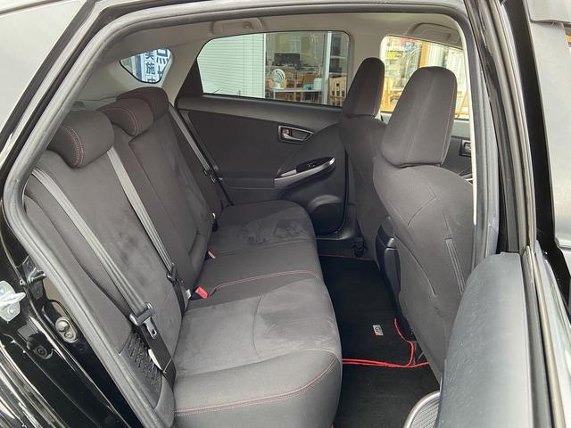 プリウス Sツーリングセレクション・G’s 禁煙車 横滑り防止装置 アルパイン製9インチナビ【CD DVD フルセグTV Bluetooth】 バックカメラ HIDヘッドライト&オートライト&フォグランプ ビルトインETC ステアリングリモコン スマートキー&スペア(18枚目)