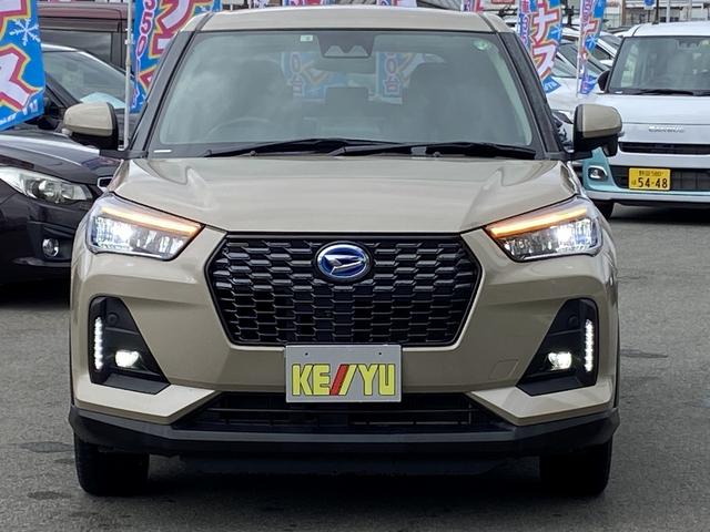 ロッキー プレミアムＧ　ＨＥＶ　禁煙車　衝突被害軽減装置　横滑り防止　レーンアシスト　コーナーセンサー　レーダークルーズコントロール　ステアリングリモコン　シートヒーター＆ハーフレザーシート　ＬＥＤヘッドライト＆フォグランプ＆オートハイビーム　純正アルミホイール（10枚目）