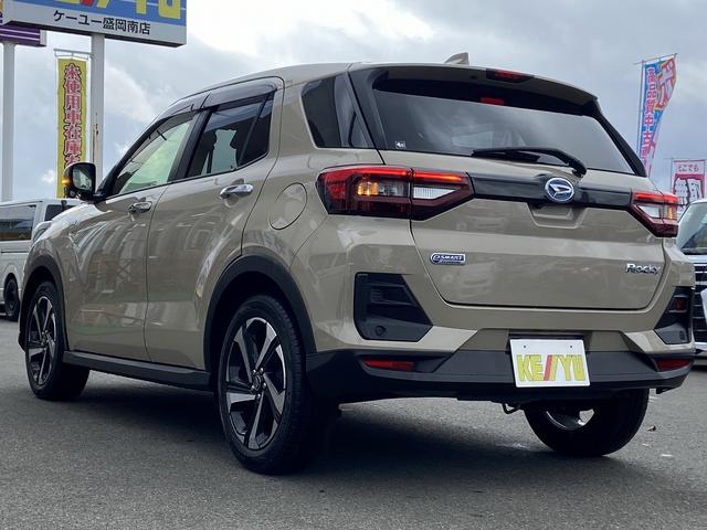 ロッキー プレミアムＧ　ＨＥＶ　禁煙車　衝突被害軽減装置　横滑り防止　レーンアシスト　コーナーセンサー　レーダークルーズコントロール　ステアリングリモコン　シートヒーター＆ハーフレザーシート　ＬＥＤヘッドライト＆フォグランプ＆オートハイビーム　純正アルミホイール（14枚目）