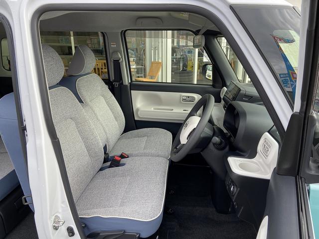 ムーヴキャンバス ストライプスＧ　禁煙車　４ＷＤ　両側電動スライドドア　衝突被害軽減装置　レーンアシスト　コーナーセンサー　９インチディスプレイオーディオ【フルセグＴＶ　Ｂｌｕｅｔｏｏｔｈ　ＵＳＢ】バックカメラ　シートヒーター　スペアキー　オートブレーキホールド　ＴＲＣ（16枚目）