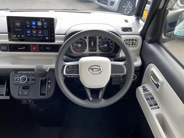 ムーヴキャンバス ストライプスＧ　禁煙車　４ＷＤ　両側電動スライドドア　衝突被害軽減装置　レーンアシスト　コーナーセンサー　９インチディスプレイオーディオ【フルセグＴＶ　Ｂｌｕｅｔｏｏｔｈ　ＵＳＢ】バックカメラ　シートヒーター　スペアキー　オートブレーキホールド　ＴＲＣ（25枚目）