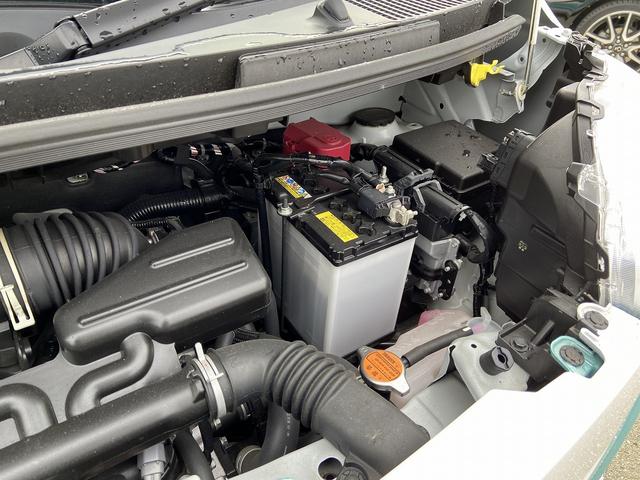 ムーヴキャンバス ストライプスＧ　禁煙車　４ＷＤ　両側電動スライドドア　衝突被害軽減装置　レーンアシスト　コーナーセンサー　９インチディスプレイオーディオ【フルセグＴＶ　Ｂｌｕｅｔｏｏｔｈ　ＵＳＢ】バックカメラ　シートヒーター　スペアキー　オートブレーキホールド　ＴＲＣ（49枚目）