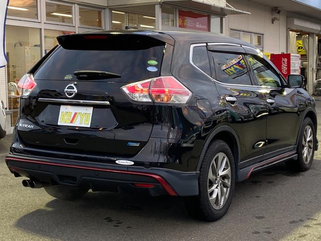 エクストレイル 20Xtt エマージェンシーブレーキパッケージ ニスモエアロ 4WD 禁煙車 電動リアゲート フロント両席シートヒーター 衝突被害軽減装置 レーンアシスト コーナーセンサー 全方位モニター ドライブレコーダー 純正ナビ【CD フルセグTV Bluetooth】(4枚目)