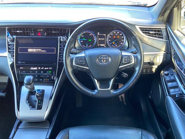 ハリアーハイブリッド プログレス　メタル　アンド　レザーパッケージ　４ＷＤ　禁煙車　サンルーフ　全方位モニター　シートヒーター＆シートエアコン　電動レザーシート　純正９インチナビ【ＤＶＤ　ＴＶ　Ｂｌｕｅｔｏｏｔｈ】　ＪＢＬサウンド　レーダークルーズコントロール　レーンアシスト　後期型（26枚目）