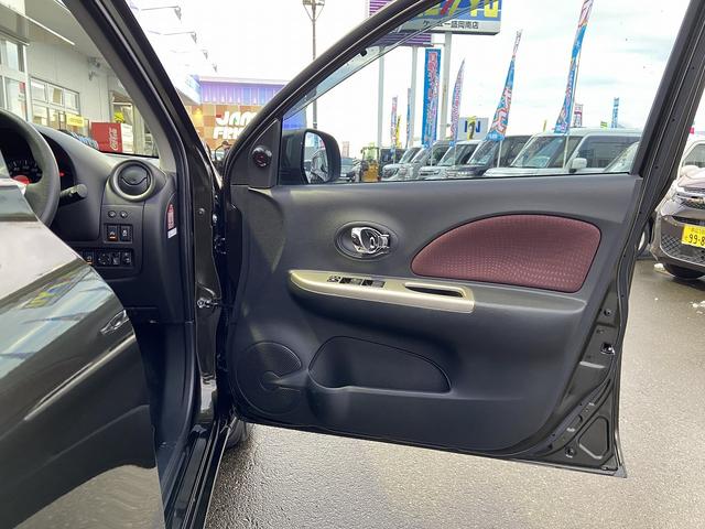 マーチ Ｇ　禁煙車　【有料オプションカラー】チタニウムカーキ　衝突被害軽減装置　レーンアシスト　オートライト＆ＬＥＤヘッドライト　アイドリングストップ　横滑り防止装置　スマートキー＆プッシュスタート　純正１４インチアルミホイール　ＣＤオーディオ＆ＡＵＸ　記録簿（42枚目）