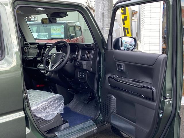 ハスラー ハイブリッドＸターボ　届出済未使用車　４ＷＤ　届出済未使用車　アラウンドビューモニター　シートヒーター　衝突被害軽減装置　レーンアシスト　コーナーセンサー　レーダークルーズコントロール　純正９インチナビ【ＣＤ　ＤＶＤ　フルセグＴＶ　Ｂｌｕｅｔｏｏｔｈ】　ターボ（16枚目）