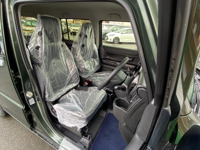 ハスラー ハイブリッドＸターボ　届出済未使用車　４ＷＤ　届出済未使用車　アラウンドビューモニター　シートヒーター　衝突被害軽減装置　レーンアシスト　コーナーセンサー　レーダークルーズコントロール　純正９インチナビ【ＣＤ　ＤＶＤ　フルセグＴＶ　Ｂｌｕｅｔｏｏｔｈ】　ターボ（17枚目）