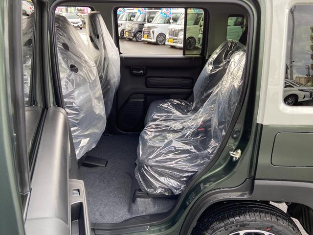 ハスラー ハイブリッドＸターボ　届出済未使用車　４ＷＤ　届出済未使用車　アラウンドビューモニター　シートヒーター　衝突被害軽減装置　レーンアシスト　コーナーセンサー　レーダークルーズコントロール　純正９インチナビ【ＣＤ　ＤＶＤ　フルセグＴＶ　Ｂｌｕｅｔｏｏｔｈ】　ターボ（21枚目）