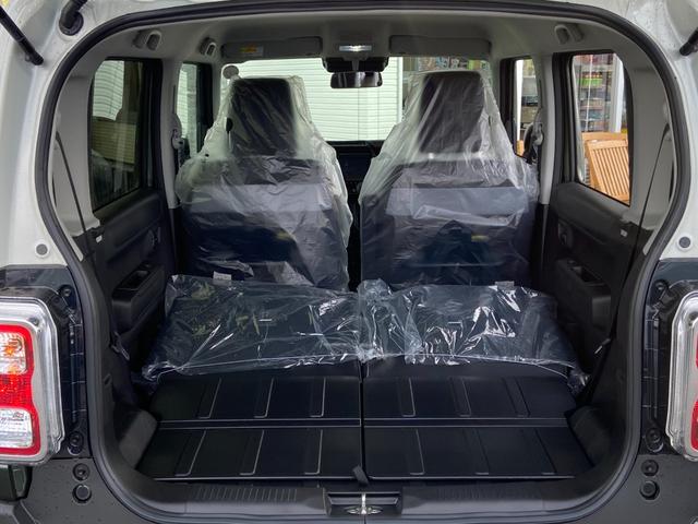 ハスラー ハイブリッドＸターボ　届出済未使用車　４ＷＤ　届出済未使用車　アラウンドビューモニター　シートヒーター　衝突被害軽減装置　レーンアシスト　コーナーセンサー　レーダークルーズコントロール　純正９インチナビ【ＣＤ　ＤＶＤ　フルセグＴＶ　Ｂｌｕｅｔｏｏｔｈ】　ターボ（24枚目）