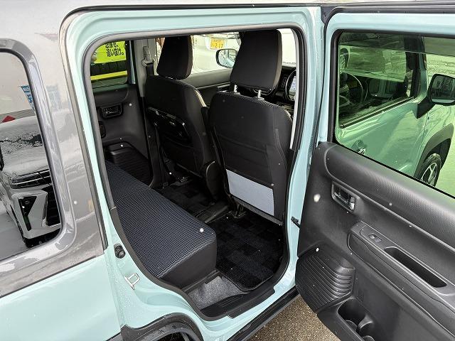 ハスラー Ｊスタイルターボ　禁煙車　４ＷＤ　レーンアシスト　ＥＴＣ　全方位モニター付き純正９インチナビ【ＣＤ　ＤＶＤ　フルセグＴＶ　Ｂｌｕｅｔｏｏｔｈ】　コーナーセンサー　レーダークルーズコントロール　衝突被害軽減装置　ドライブレコーダー　シートヒーター　ターボ（17枚目）