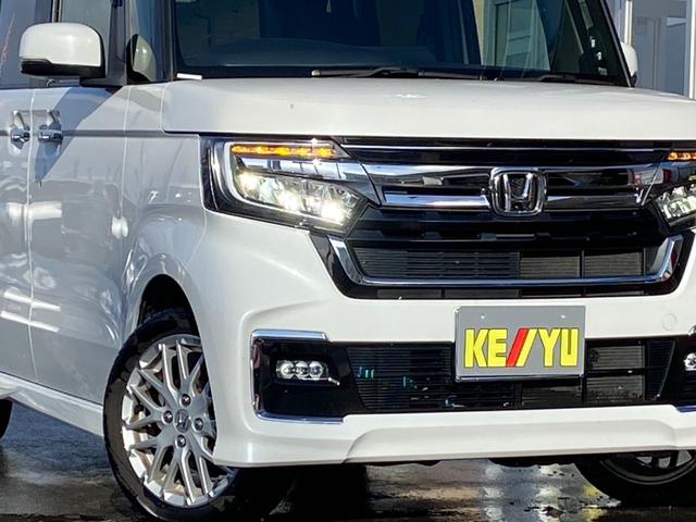 Ｎ－ＢＯＸカスタム Ｌターボ　４ＷＤ　禁煙車　シーケンシャルウインカー　ＥＴＣ　レーダークルーズコントロール　レーンアシスト　コーナーセンサー　パドルシフト　ハーフレザーシート＆シートヒーター　純正ナビ【ＤＶＤ　フルセグＴＶ　Ｂｌｕｅｔｏｏｔｈ】　バックカメラ　衝突被害軽減装置（49枚目）