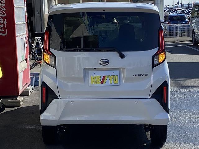 ムーヴ ＲＳ　届け出済み未使用車　ダンディスポーツスタイル　４ＷＤ　ターボ　両側電動スライドドア　コーナーセンサー　レーンアシスト　レーダークルーズコントロール　全方位モニター　フロント両席シートヒーター　ＬＥＤヘッドライト＆オートライト＆オートハイビーム（17枚目）