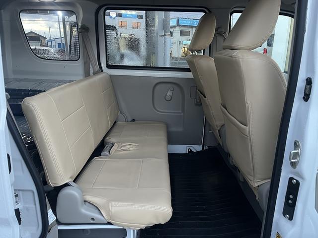 エブリイ PC ルートライダー仕様 1オーナー 記録簿有 ナビ バックカメラ パートタイム4WD 車線逸脱警報 コーナーセンサー アイドルストップ 横滑り防止 デュアルカメラブレーキサポート フルセグテレビ(23枚目)